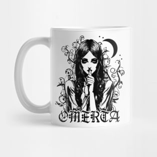 silence omerta Mug